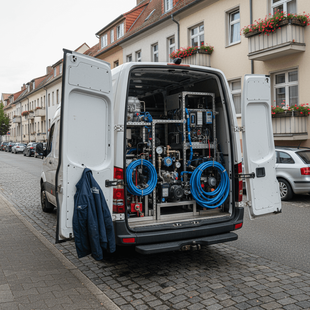 Einsatz von Hochdrucktechnik am Fahrzeug
