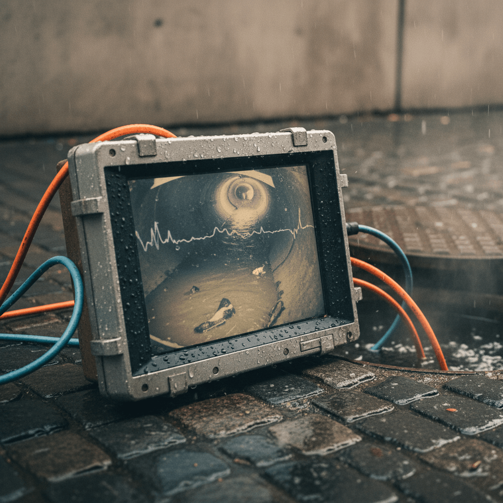 Kamera Inspektion des Kanals