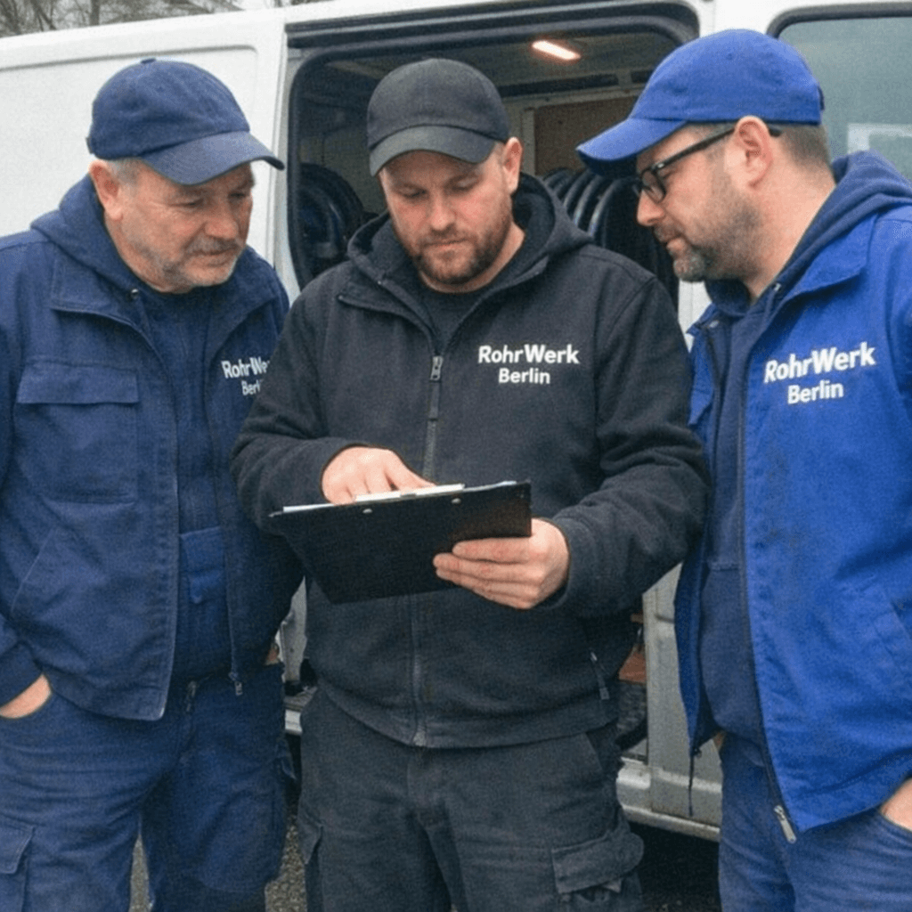 Moderner Arbeitsplatz mit Inspektionskamera